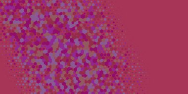 Geometrik Çoklu Boyutlu Altıgen Çoklu Renkli Arkaplan, Geometrik Soyut İki Renkli Duvar Kağıdı Alt sol köşeden sağ üst köşeye çapraz olarak dağılmıştır