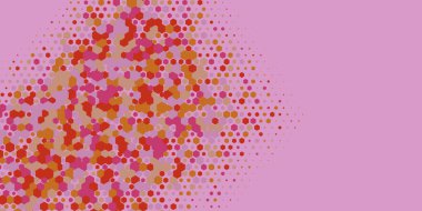 Geometrik Çoklu Boyutlu Altıgen Çoklu Renkli Arkaplan, Geometrik Soyut İki Renkli Duvar Kağıdı Alt sol köşeden sağ üst köşeye çapraz olarak dağılmıştır