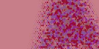 Geometrik Çoklu Boyutlu Altıgen Çoklu Renkli Arkaplan, Geometrik Soyut İki Renkli Duvar Kağıdı Alt sol köşeden sağ üst köşeye çapraz olarak dağılmıştır