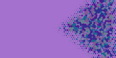 Geometrik Çoklu Boyutlu Altıgen Çoklu Renkli Arkaplan, Geometrik Soyut İki Renkli Duvar Kağıdı Alt sol köşeden sağ üst köşeye çapraz olarak dağılmıştır