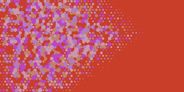 Geometrik Çoklu Boyutlu Altıgen Çoklu Renkli Arkaplan, Geometrik Soyut İki Renkli Duvar Kağıdı Alt sol köşeden sağ üst köşeye çapraz olarak dağılmıştır