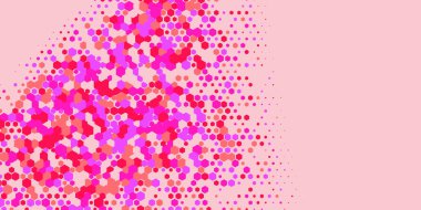 Geometrik Çoklu Boyutlu Altıgen Çoklu Renkli Arkaplan, Geometrik Soyut İki Renkli Duvar Kağıdı Alt sol köşeden sağ üst köşeye çapraz olarak dağılmıştır