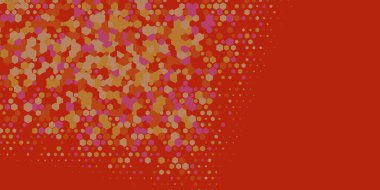 Geometrik Çoklu Boyutlu Altıgen Çoklu Renkli Arkaplan, Geometrik Soyut İki Renkli Duvar Kağıdı Alt sol köşeden sağ üst köşeye çapraz olarak dağılmıştır