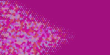 Geometrik Çoklu Boyutlu Altıgen Çoklu Renkli Arkaplan, Geometrik Soyut İki Renkli Duvar Kağıdı Alt sol köşeden sağ üst köşeye çapraz olarak dağılmıştır