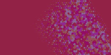 Geometrik Çoklu Boyutlu Altıgen Çoklu Renkli Arkaplan, Geometrik Soyut İki Renkli Duvar Kağıdı Alt sol köşeden sağ üst köşeye çapraz olarak dağılmıştır