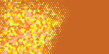 Geometrik Çoklu Boyutlu Altıgen Çoklu Renkli Arkaplan, Geometrik Soyut İki Renkli Duvar Kağıdı Alt sol köşeden sağ üst köşeye çapraz olarak dağılmıştır