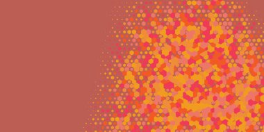 Geometrik Çoklu Boyutlu Altıgen Çoklu Renkli Arkaplan, Geometrik Soyut İki Renkli Duvar Kağıdı Alt sol köşeden sağ üst köşeye çapraz olarak dağılmıştır