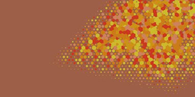 Geometrik Çoklu Boyutlu Altıgen Çoklu Renkli Arkaplan, Geometrik Soyut İki Renkli Duvar Kağıdı Alt sol köşeden sağ üst köşeye çapraz olarak dağılmıştır