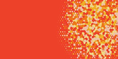 Geometrik Çoklu Boyutlu Altıgen Çoklu Renkli Arkaplan, Geometrik Soyut İki Renkli Duvar Kağıdı Alt sol köşeden sağ üst köşeye çapraz olarak dağılmıştır