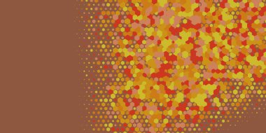 Geometrik Çoklu Boyutlu Altıgen Çoklu Renkli Arkaplan, Geometrik Soyut İki Renkli Duvar Kağıdı Alt sol köşeden sağ üst köşeye çapraz olarak dağılmıştır