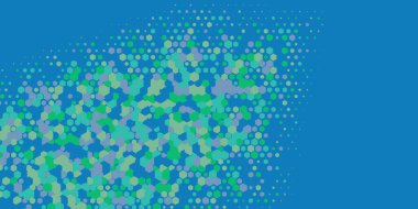 Geometrik Çoklu Boyutlu Altıgen Çoklu Renkli Arkaplan, Geometrik Soyut İki Renkli Duvar Kağıdı Alt sol köşeden sağ üst köşeye çapraz olarak dağılmıştır