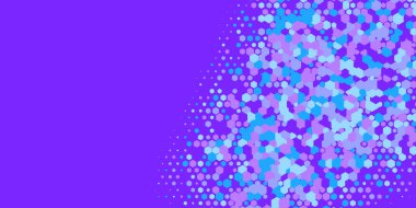 Geometrik Çoklu Boyutlu Altıgen Çoklu Renkli Arkaplan, Geometrik Soyut İki Renkli Duvar Kağıdı Alt sol köşeden sağ üst köşeye çapraz olarak dağılmıştır