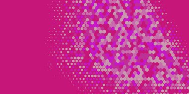 Geometrik Çoklu Boyutlu Altıgen Çoklu Renkli Arkaplan, Geometrik Soyut İki Renkli Duvar Kağıdı Alt sol köşeden sağ üst köşeye çapraz olarak dağılmıştır