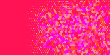 Geometrik Çoklu Boyutlu Altıgen Çoklu Renkli Arkaplan, Geometrik Soyut İki Renkli Duvar Kağıdı Alt sol köşeden sağ üst köşeye çapraz olarak dağılmıştır