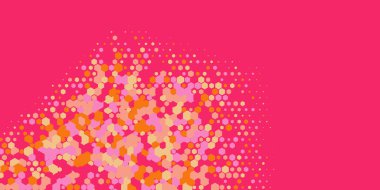 Geometrik Çoklu Boyutlu Altıgen Çoklu Renkli Arkaplan, Geometrik Soyut İki Renkli Duvar Kağıdı Alt sol köşeden sağ üst köşeye çapraz olarak dağılmıştır