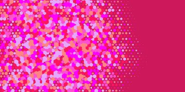 Geometrik Çoklu Boyutlu Altıgen Çoklu Renkli Arkaplan, Geometrik Soyut İki Renkli Duvar Kağıdı Alt sol köşeden sağ üst köşeye çapraz olarak dağılmıştır