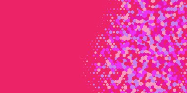 Geometrik Çoklu Boyutlu Altıgen Çoklu Renkli Arkaplan, Geometrik Soyut İki Renkli Duvar Kağıdı Alt sol köşeden sağ üst köşeye çapraz olarak dağılmıştır