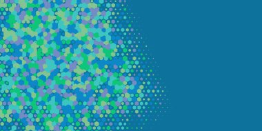 Geometrik Çoklu Boyutlu Altıgen Çoklu Renkli Arkaplan, Geometrik Soyut İki Renkli Duvar Kağıdı Alt sol köşeden sağ üst köşeye çapraz olarak dağılmıştır