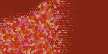 Geometrik Çoklu Boyutlu Altıgen Çoklu Renkli Arkaplan, Geometrik Soyut İki Renkli Duvar Kağıdı Alt sol köşeden sağ üst köşeye çapraz olarak dağılmıştır