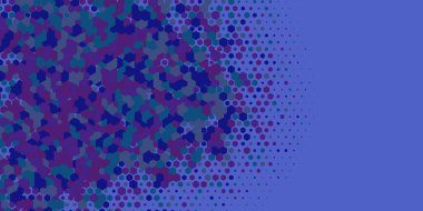 Geometrik Çoklu Boyutlu Altıgen Çoklu Renkli Arkaplan, Geometrik Soyut İki Renkli Duvar Kağıdı Alt sol köşeden sağ üst köşeye çapraz olarak dağılmıştır