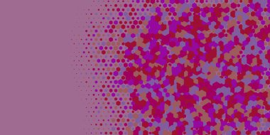 Geometrik Çoklu Boyutlu Altıgen Çoklu Renkli Arkaplan, Geometrik Soyut İki Renkli Duvar Kağıdı Alt sol köşeden sağ üst köşeye çapraz olarak dağılmıştır