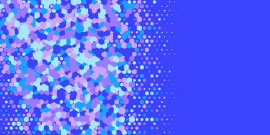 Geometrik Çoklu Boyutlu Altıgen Çoklu Renkli Arkaplan, Geometrik Soyut İki Renkli Duvar Kağıdı Alt sol köşeden sağ üst köşeye çapraz olarak dağılmıştır