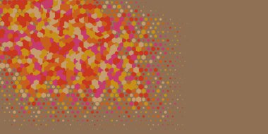 Geometrik Çoklu Boyutlu Altıgen Çoklu Renkli Arkaplan, Geometrik Soyut İki Renkli Duvar Kağıdı Alt sol köşeden sağ üst köşeye çapraz olarak dağılmıştır