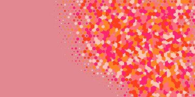 Geometrik Çoklu Boyutlu Altıgen Çoklu Renkli Arkaplan, Geometrik Soyut İki Renkli Duvar Kağıdı Alt sol köşeden sağ üst köşeye çapraz olarak dağılmıştır