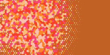 Geometrik Çoklu Boyutlu Altıgen Çoklu Renkli Arkaplan, Geometrik Soyut İki Renkli Duvar Kağıdı Alt sol köşeden sağ üst köşeye çapraz olarak dağılmıştır