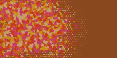 Geometrik Çoklu Boyutlu Altıgen Çoklu Renkli Arkaplan, Geometrik Soyut İki Renkli Duvar Kağıdı Alt sol köşeden sağ üst köşeye çapraz olarak dağılmıştır