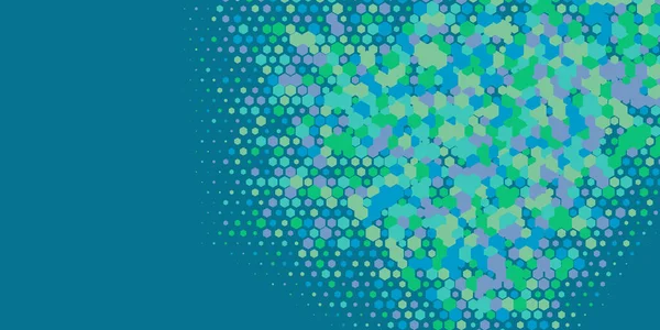 Geometrik Çoklu Boyutlu Altıgen Çoklu Renkli Arkaplan, Geometrik Soyut İki Renkli Duvar Kağıdı Alt sol köşeden sağ üst köşeye çapraz olarak dağılmıştır