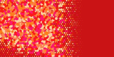 Geometrik Çoklu Boyutlu Altıgen Çoklu Renkli Arkaplan, Geometrik Soyut İki Renkli Duvar Kağıdı Alt sol köşeden sağ üst köşeye çapraz olarak dağılmıştır