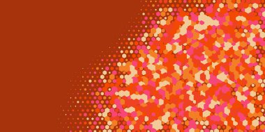 Geometrik Çoklu Boyutlu Altıgen Çoklu Renkli Arkaplan, Geometrik Soyut İki Renkli Duvar Kağıdı Alt sol köşeden sağ üst köşeye çapraz olarak dağılmıştır