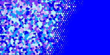 Geometrik Çoklu Boyutlu Altıgen Çoklu Renkli Arkaplan, Geometrik Soyut İki Renkli Duvar Kağıdı Alt sol köşeden sağ üst köşeye çapraz olarak dağılmıştır