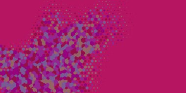 Geometrik Çoklu Boyutlu Altıgen Çoklu Renkli Arkaplan, Geometrik Soyut İki Renkli Duvar Kağıdı Alt sol köşeden sağ üst köşeye çapraz olarak dağılmıştır