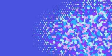 Geometrik Çoklu Boyutlu Altıgen Çoklu Renkli Arkaplan, Geometrik Soyut İki Renkli Duvar Kağıdı Alt sol köşeden sağ üst köşeye çapraz olarak dağılmıştır