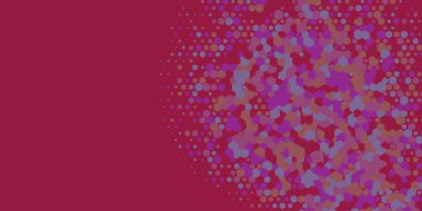 Geometrik Çoklu Boyutlu Altıgen Çoklu Renkli Arkaplan, Geometrik Soyut İki Renkli Duvar Kağıdı Alt sol köşeden sağ üst köşeye çapraz olarak dağılmıştır