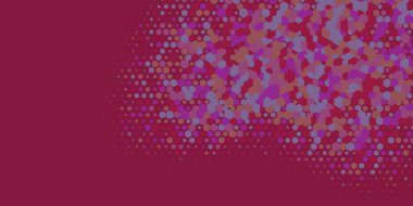 Geometrik Çoklu Boyutlu Altıgen Çoklu Renkli Arkaplan, Geometrik Soyut İki Renkli Duvar Kağıdı Alt sol köşeden sağ üst köşeye çapraz olarak dağılmıştır