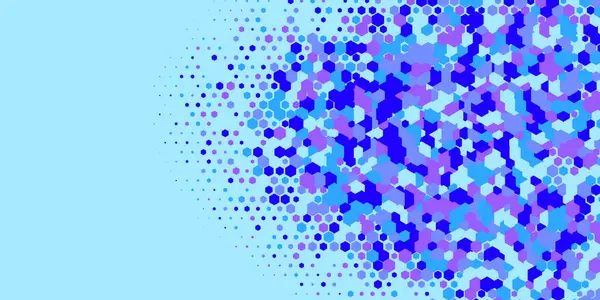 Geometrik Çoklu Boyutlu Altıgen Çoklu Renkli Arkaplan, Geometrik Soyut İki Renkli Duvar Kağıdı Alt sol köşeden sağ üst köşeye çapraz olarak dağılmıştır