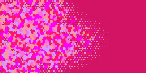 Geometrik Çoklu Boyutlu Altıgen Çoklu Renkli Arkaplan, Geometrik Soyut İki Renkli Duvar Kağıdı Alt sol köşeden sağ üst köşeye çapraz olarak dağılmıştır