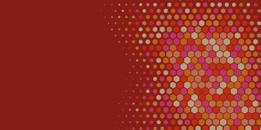 Geometrik soyut Hexagon çoklu Renk Arkaplanı, Geometrik soyut duvar kağıdı iki renkli iki ton Hexagon alt sol köşeden sağ üst köşeye çapraz olarak dağılmıştır