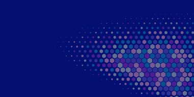 Geometrik soyut Hexagon çoklu Renk Arkaplanı, Geometrik soyut duvar kağıdı iki renkli iki ton Hexagon alt sol köşeden sağ üst köşeye çapraz olarak dağılmıştır