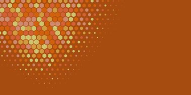 Geometrik soyut Hexagon çoklu Renk Arkaplanı, Geometrik soyut duvar kağıdı iki renkli iki ton Hexagon alt sol köşeden sağ üst köşeye çapraz olarak dağılmıştır