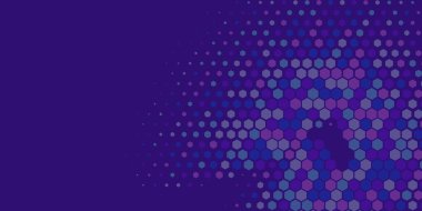 Geometrik soyut Hexagon çoklu Renk Arkaplanı, Geometrik soyut duvar kağıdı iki renkli iki ton Hexagon alt sol köşeden sağ üst köşeye çapraz olarak dağılmıştır