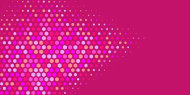 Geometrik soyut Hexagon çoklu Renk Arkaplanı, Geometrik soyut duvar kağıdı iki renkli iki ton Hexagon alt sol köşeden sağ üst köşeye çapraz olarak dağılmıştır