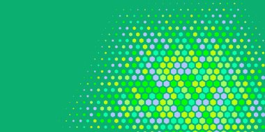 Geometrik soyut Hexagon çoklu Renk Arkaplanı, Geometrik soyut duvar kağıdı iki renkli iki ton Hexagon alt sol köşeden sağ üst köşeye çapraz olarak dağılmıştır