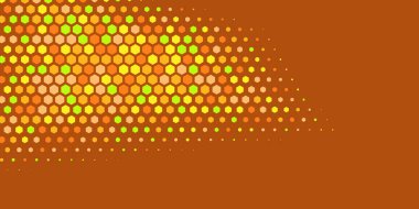 Geometrik soyut Hexagon çoklu Renk Arkaplanı, Geometrik soyut duvar kağıdı iki renkli iki ton Hexagon alt sol köşeden sağ üst köşeye çapraz olarak dağılmıştır