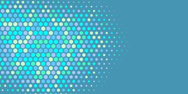 Geometrik soyut Hexagon çoklu Renk Arkaplanı, Geometrik soyut duvar kağıdı iki renkli iki ton Hexagon alt sol köşeden sağ üst köşeye çapraz olarak dağılmıştır