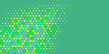 Geometrik soyut Hexagon çoklu Renk Arkaplanı, Geometrik soyut duvar kağıdı iki renkli iki ton Hexagon alt sol köşeden sağ üst köşeye çapraz olarak dağılmıştır