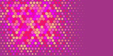 Geometrik soyut Hexagon çoklu Renk Arkaplanı, Geometrik soyut duvar kağıdı iki renkli iki ton Hexagon alt sol köşeden sağ üst köşeye çapraz olarak dağılmıştır